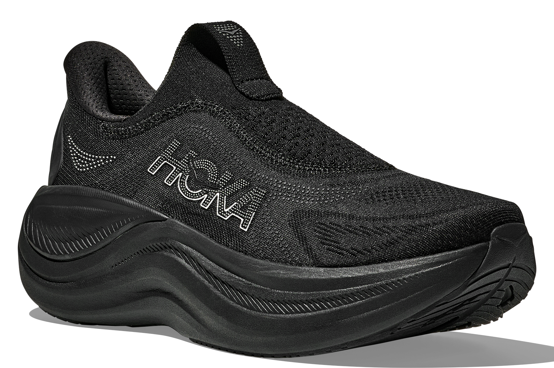 Women’s Hoka Skyward Laceless – Slip-On Recovery Shoe  BLACK/BLACK / B / 10  HOKA