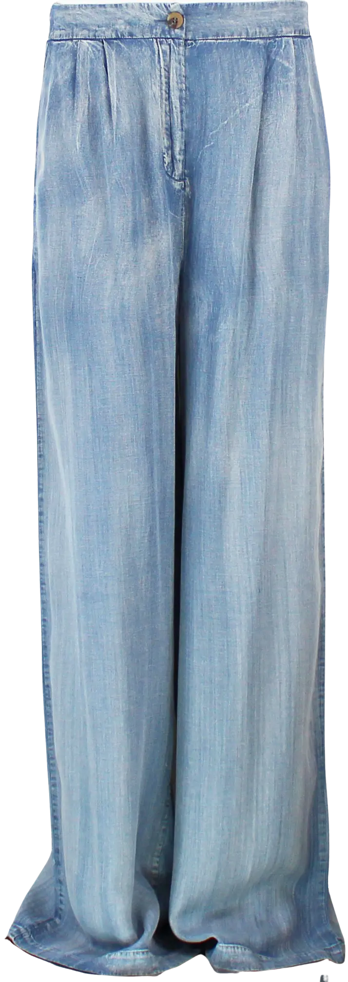 Blu Pepper Denim Barbie Pants – Lightweight Wide-Leg Lyocell Pants  DENIM-L  BLU PEPPER