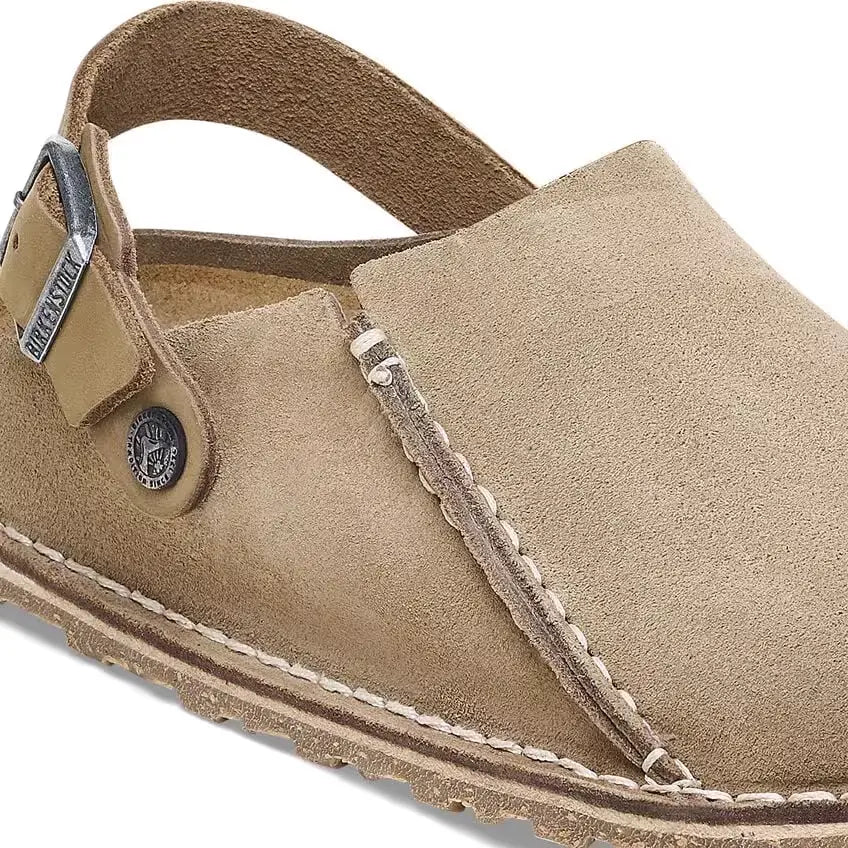 Birkenstock Lutry – Convertible Suede Clogs for All-Day Comfort -   -  BIRKENSTOCK