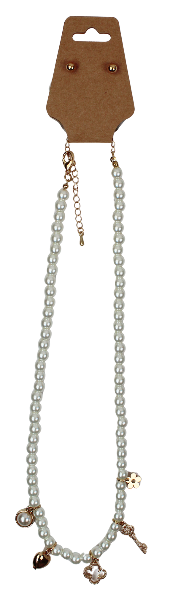 Joia Enchanted Charm Pearl Necklace – Elegant Pearl Jewelry    JOIA TRADING CO.