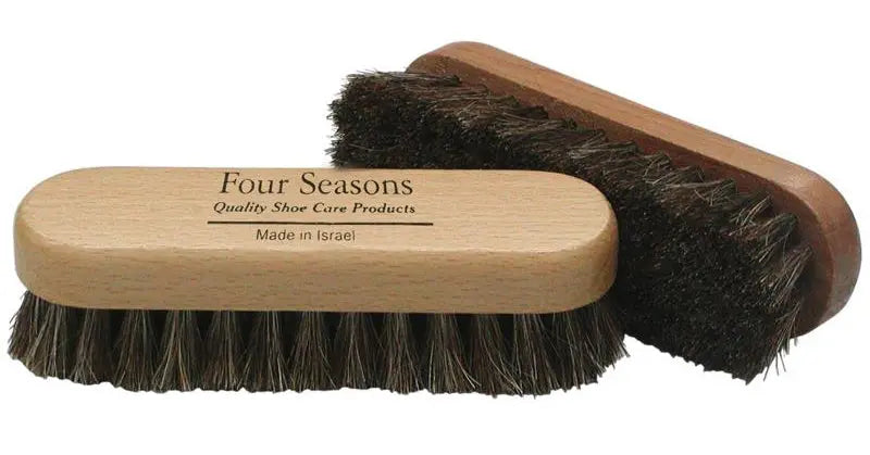 Four Seasons Mini Shine Brush – Compact Shoe Polishing Tool    BURTEN DISTRIBUTION