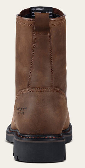 Men’s Ariat Cascade 8” Wide Square Toe – Durable Work Boots    ARIAT