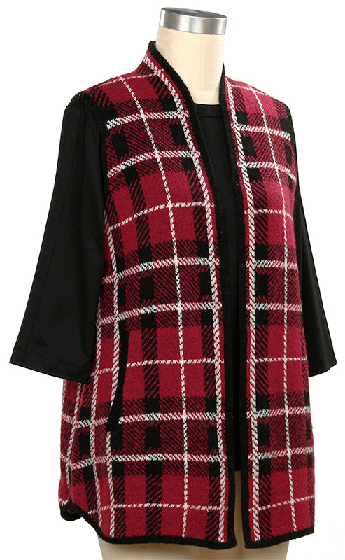 L. Hamrick Cambridge Plaid Vest – Classic Style with Timeless Charm