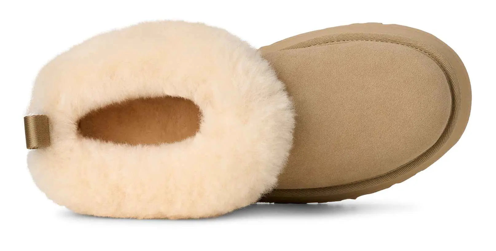 Women’s UGG Tazzelle – Cozy Sheepskin Indoor-Outdoor Platform Slipper    UGG