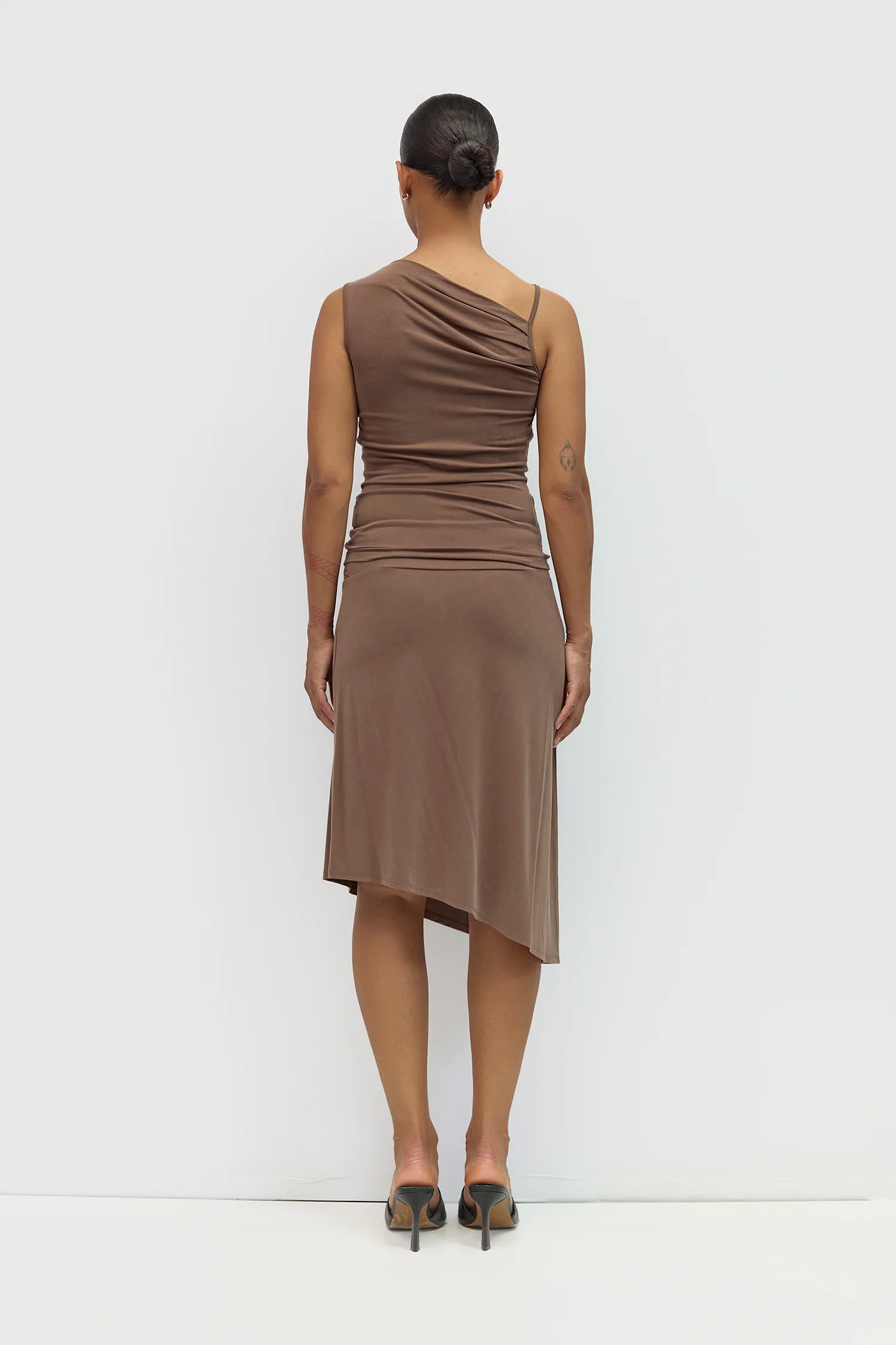 Mod Ref Afterglow Wrap Skirt – Effortless Draping with Modern Detail