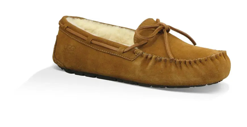 Men’s UGG Olsen – Classic Suede Slipper with Cozy Sheepskin Lining  CHESTNUT-M-15  UGG