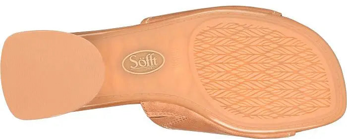 Women's Sofft Sahara – Modern Heeled Slide Sandals    SOFFT