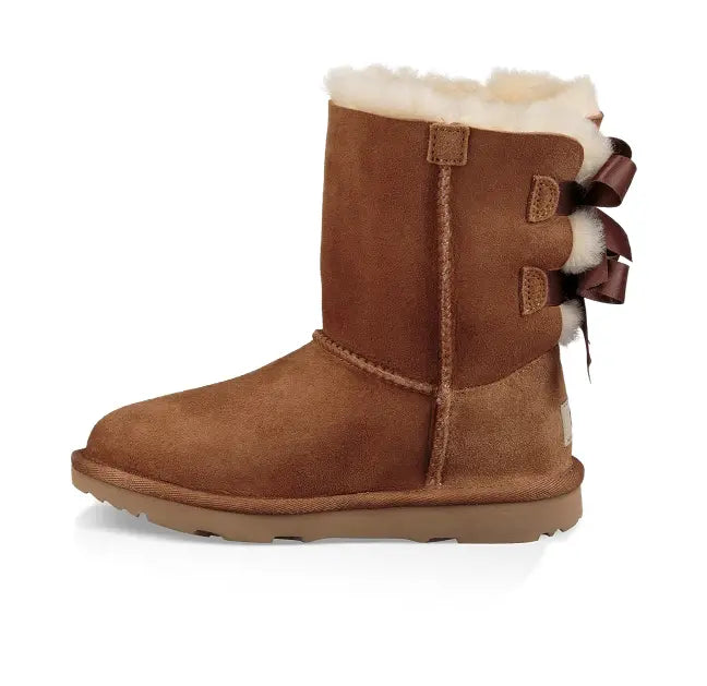 Kids’ UGG Bailey Bow II – Cozy Sheepskin Boot with a Feminine Touch    UGG