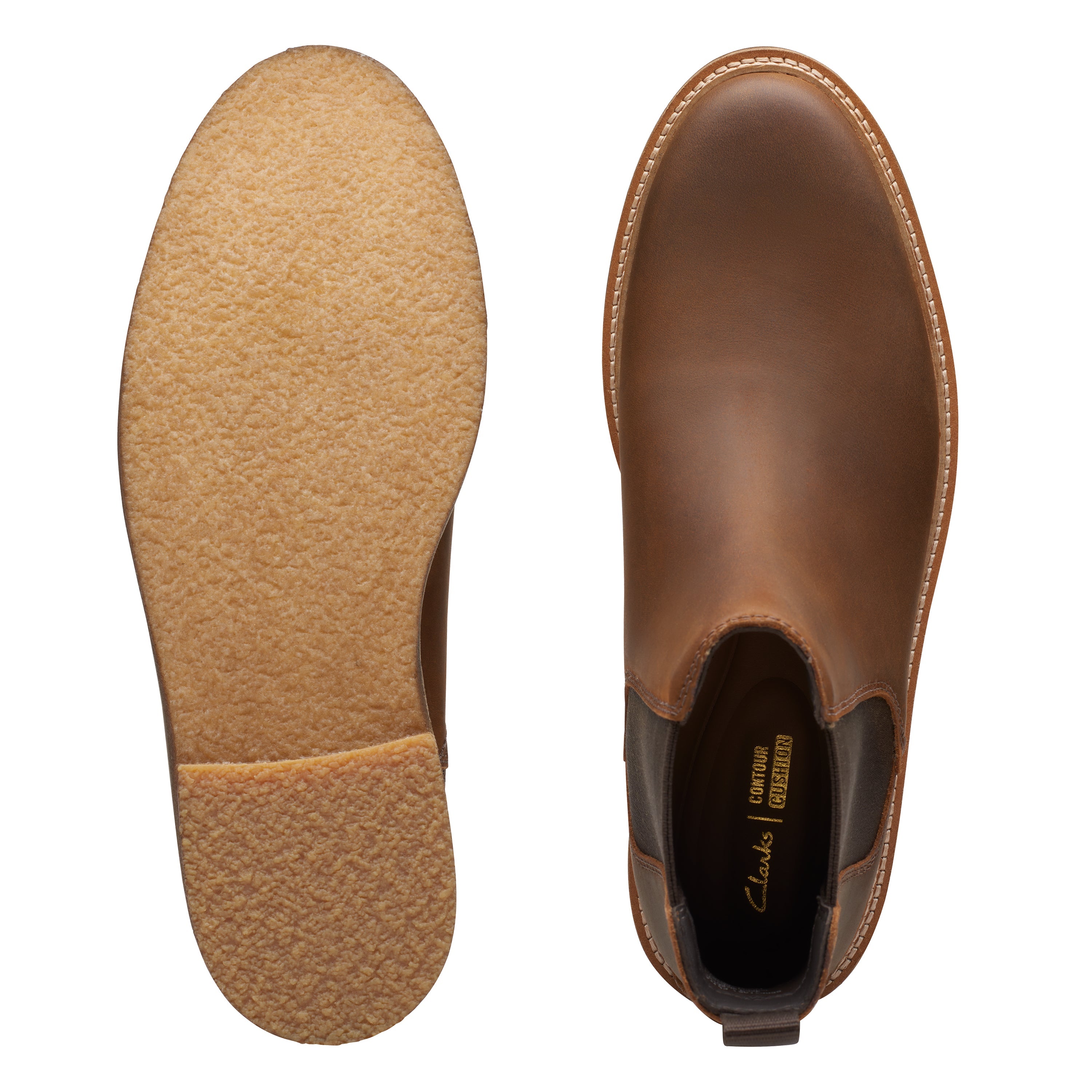 Mens' Clarks Clarkdale Easy – Timeless Suede Chelsea Boot for Everyday Comfort    CLARKS