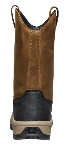 Men’s KEEN Utility Evanston Pull-On Waterproof Boot – Soft Toe Work Boot Comfort    KEEN UTILITY