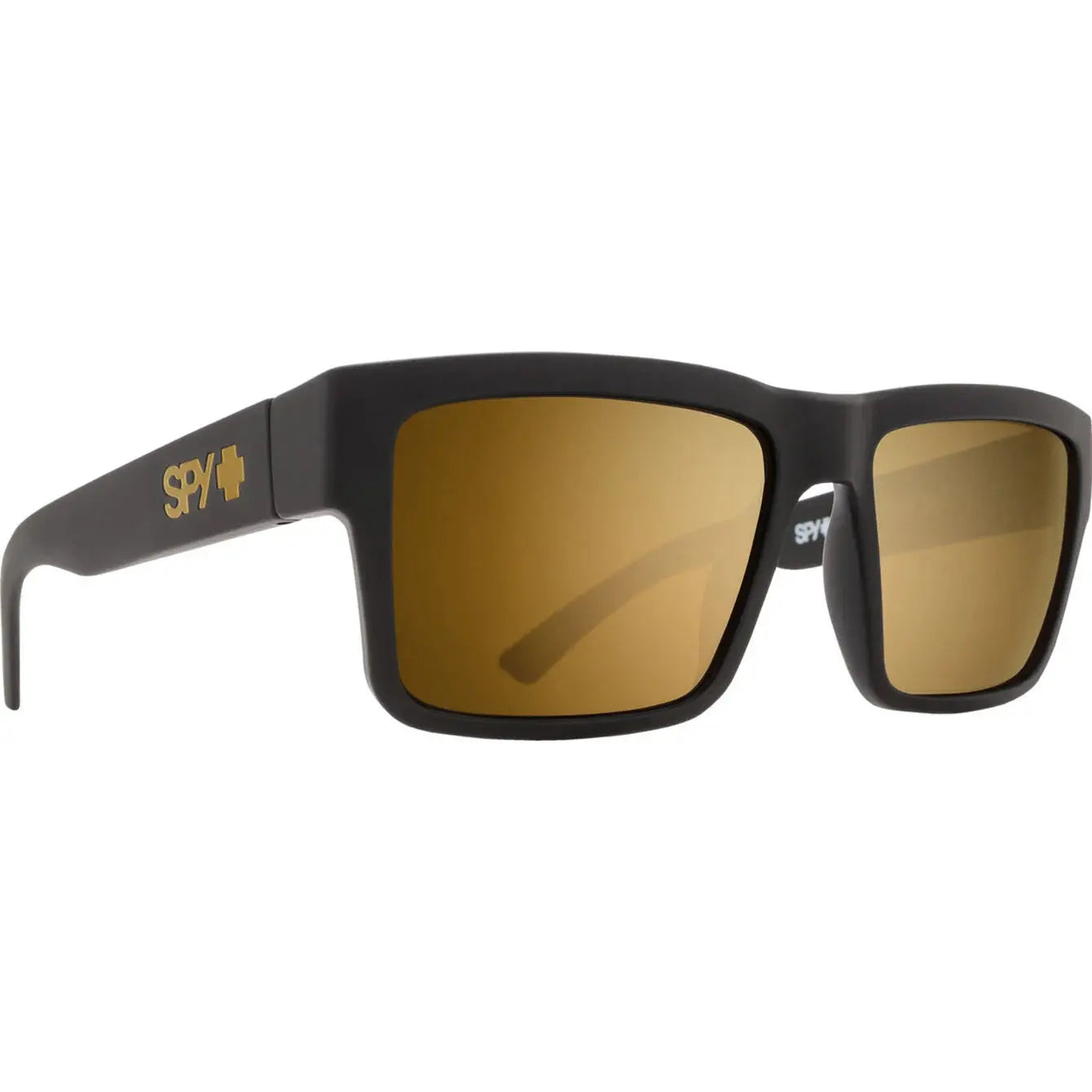 SPY+ Montana Sunglasses – High-Performance Sunglasses with 100% UV Protection  SOFT MATTE BLACK (BRONZE)  SPY OPTIC USA