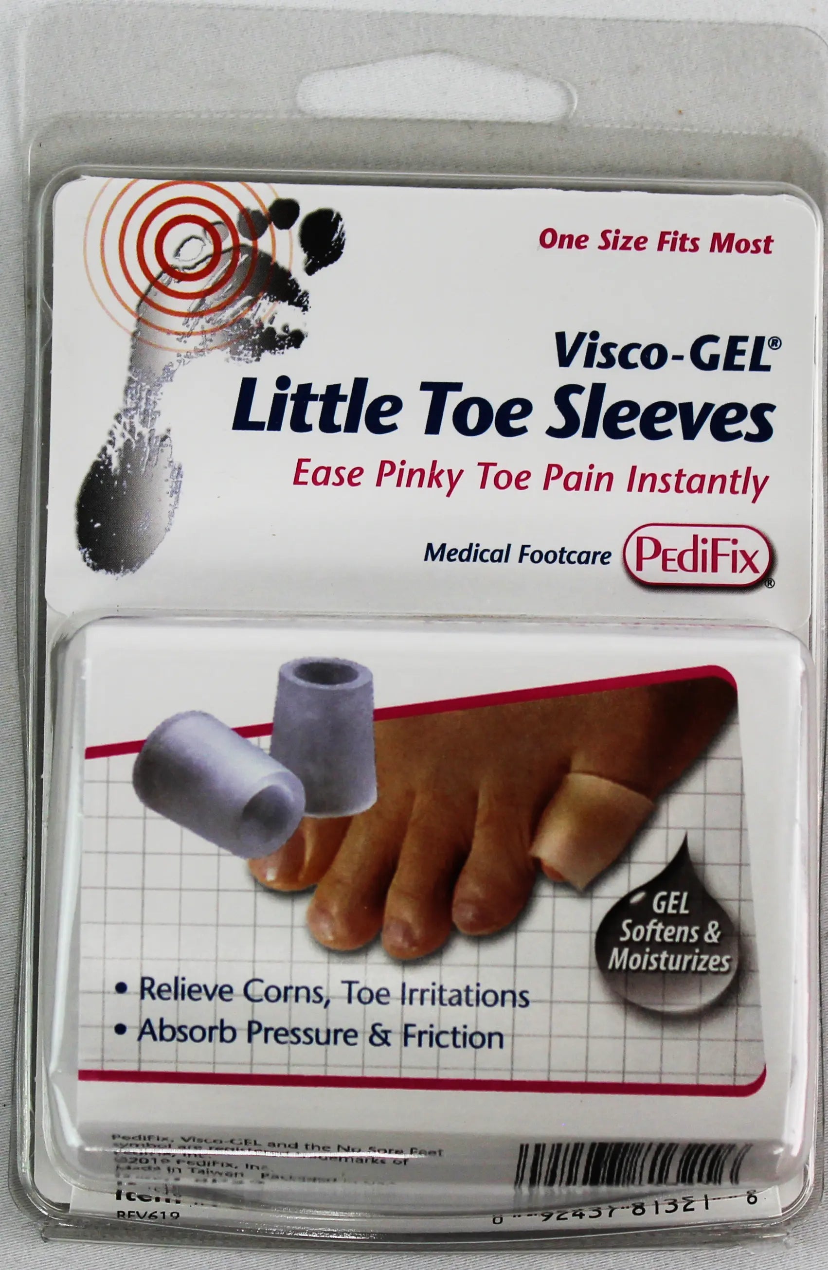 Gel Little Toe Sleeves    PEDIFIX