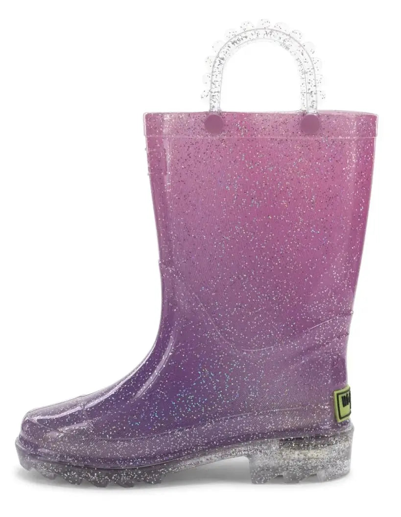 Toddler Western Chief Glitter Ombre Lighted – Sparkling Fun for Rainy-Day Adventures  Product variant 