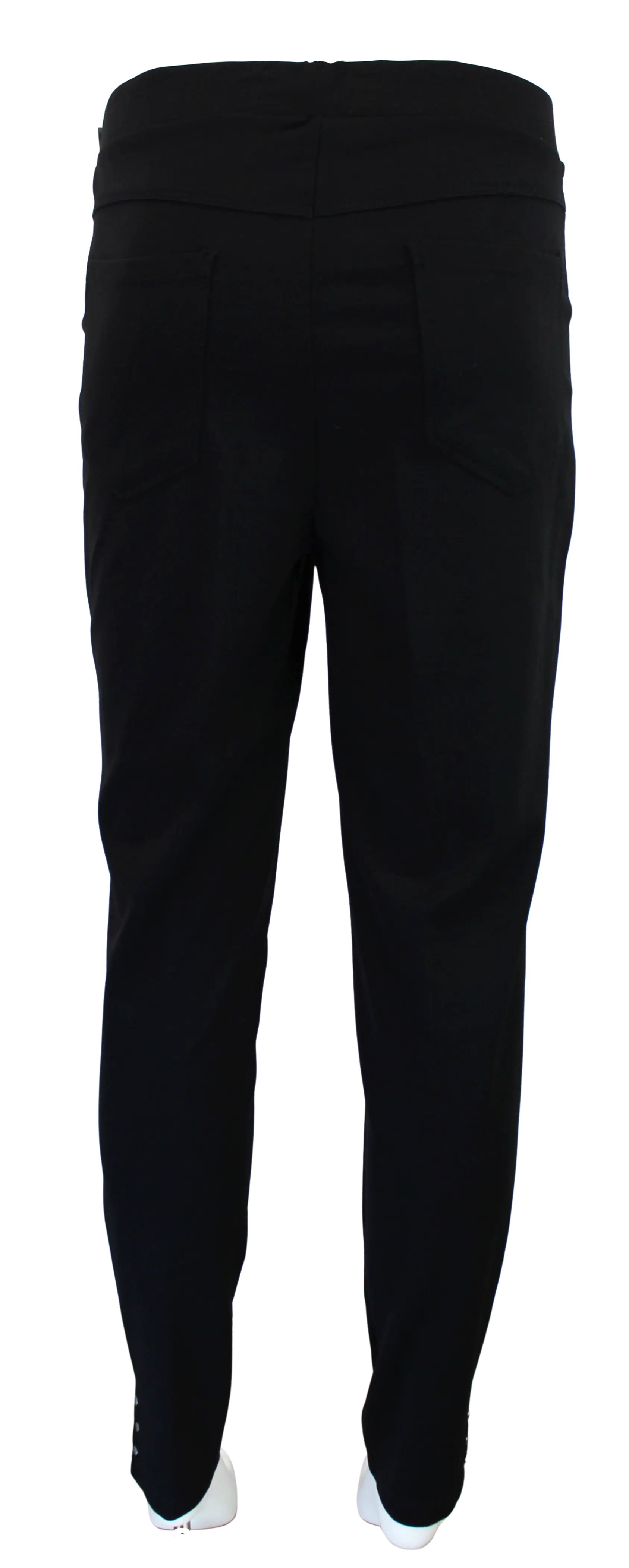L. Hamrick Gravity Ponte Ankle Pants – Sleek Stretch Trousers    L HAMRICK