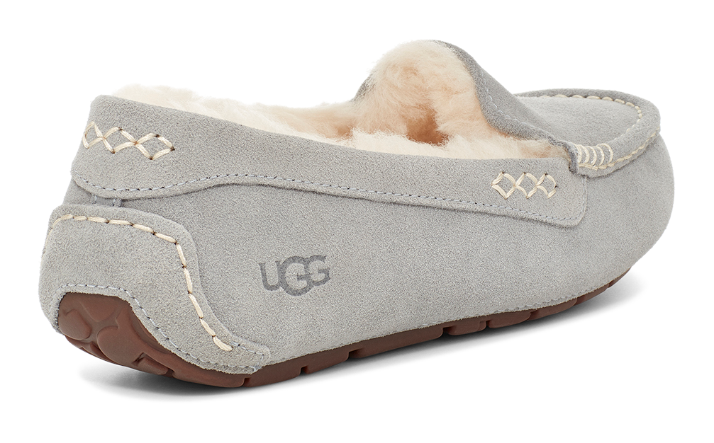 Women's UGG Ansley – Classic Suede Moccasin with Wool Lining    UGG