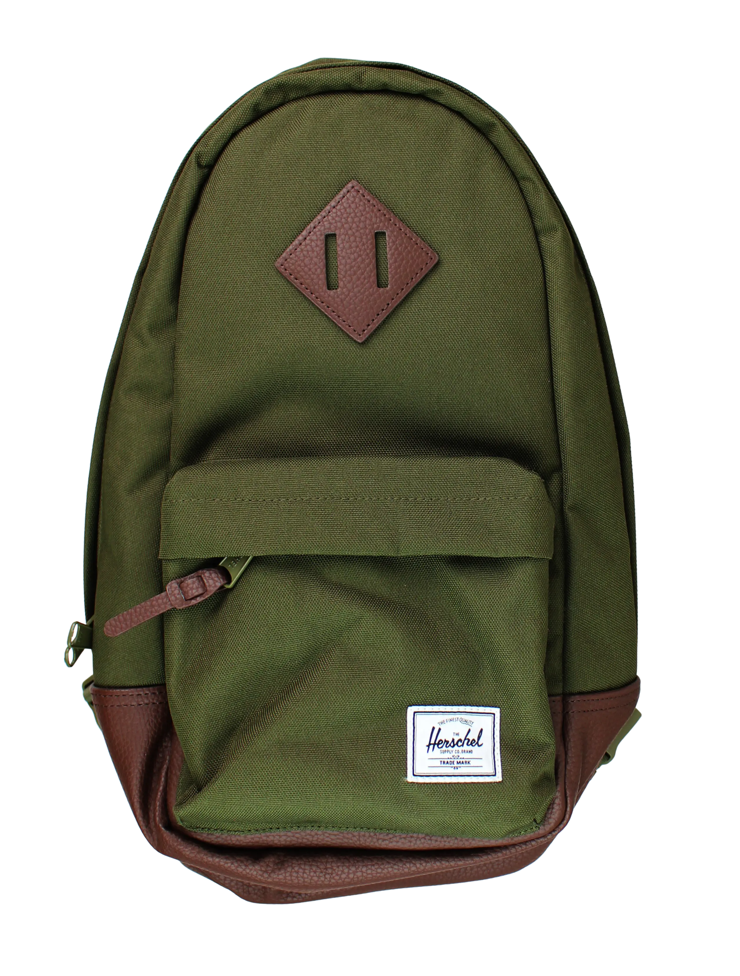 Herschel Heritage Shoulder Bag – Classic Everyday Style & Function  IVY GREEN/CHICORY COFFEE / O/S  HERSCHEL SUPPLY