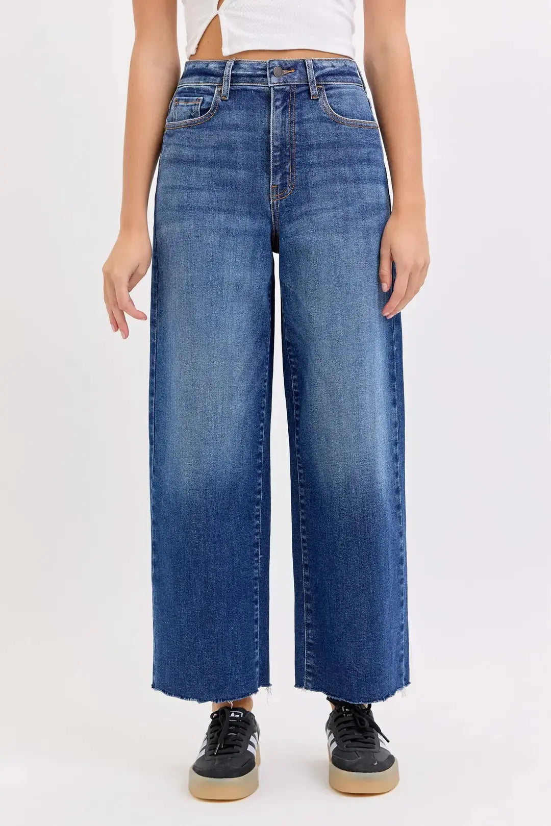 LACIE HIGH RISE CROP WIDE LEG JEANS  Product variant 
