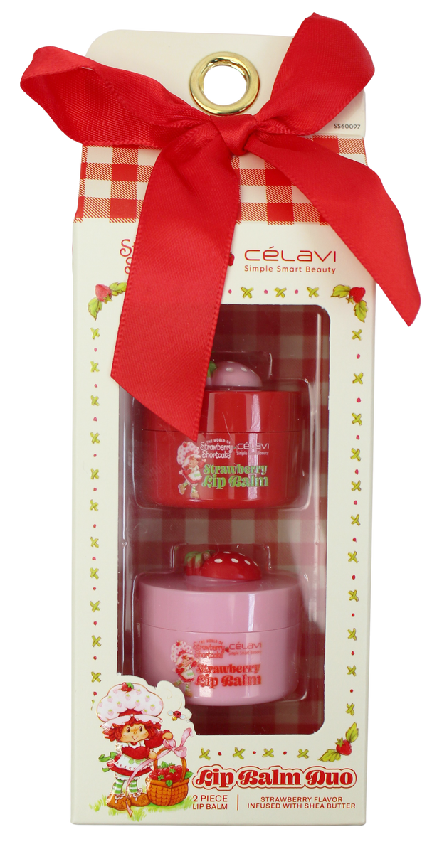 Joia Strawberry Shortcake Lip Balm Duo – Moisturizing & Adorable Gift Set    JOIA TRADING CO.