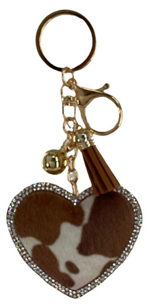 Joia Badazzled Keychains – Rhinestone Tassel Key Chain Accessory    JOIA TRADING CO.