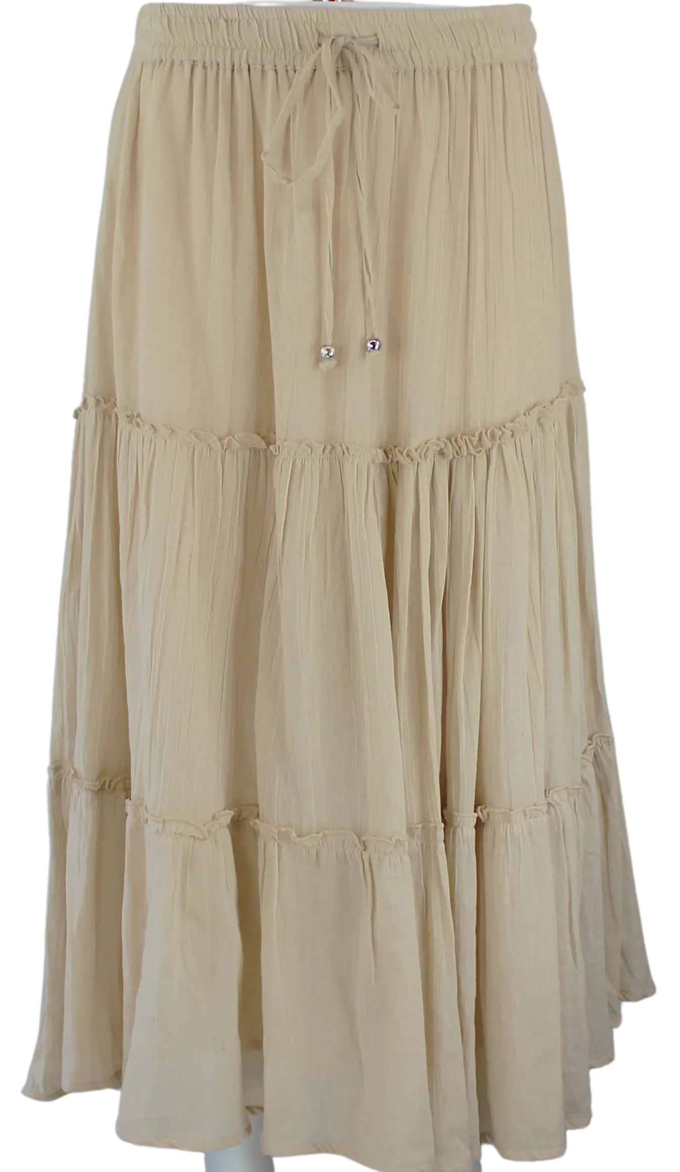 Keren Hart Lily Skirt – Flowy, Lightweight & Boho-Inspired  SAND-XL  KEREN HART