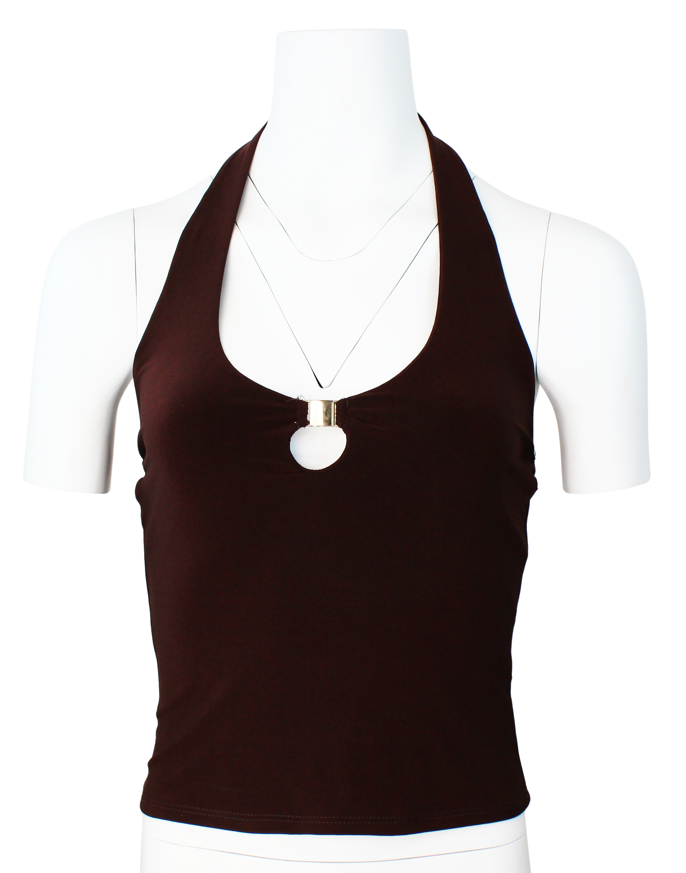 Timing Golden Girl Top – Modern Night Out Halter Top Style    TIMING INC
