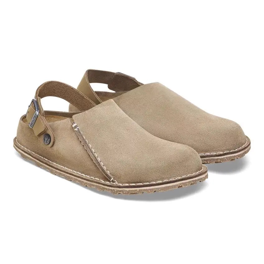 Birkenstock Lutry – Convertible Suede Clogs for All-Day Comfort -   -  BIRKENSTOCK