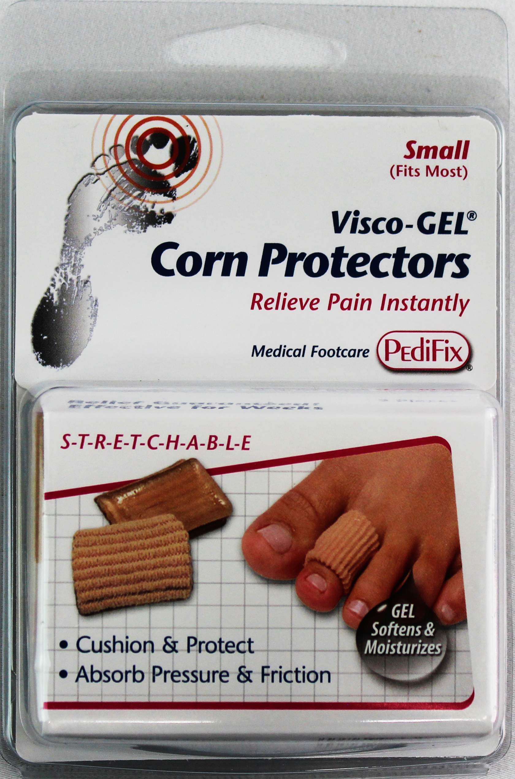 PediFix Visco-GEL Corn Protectors – Soothing Relief for Corn Pressure    PEDIFIX