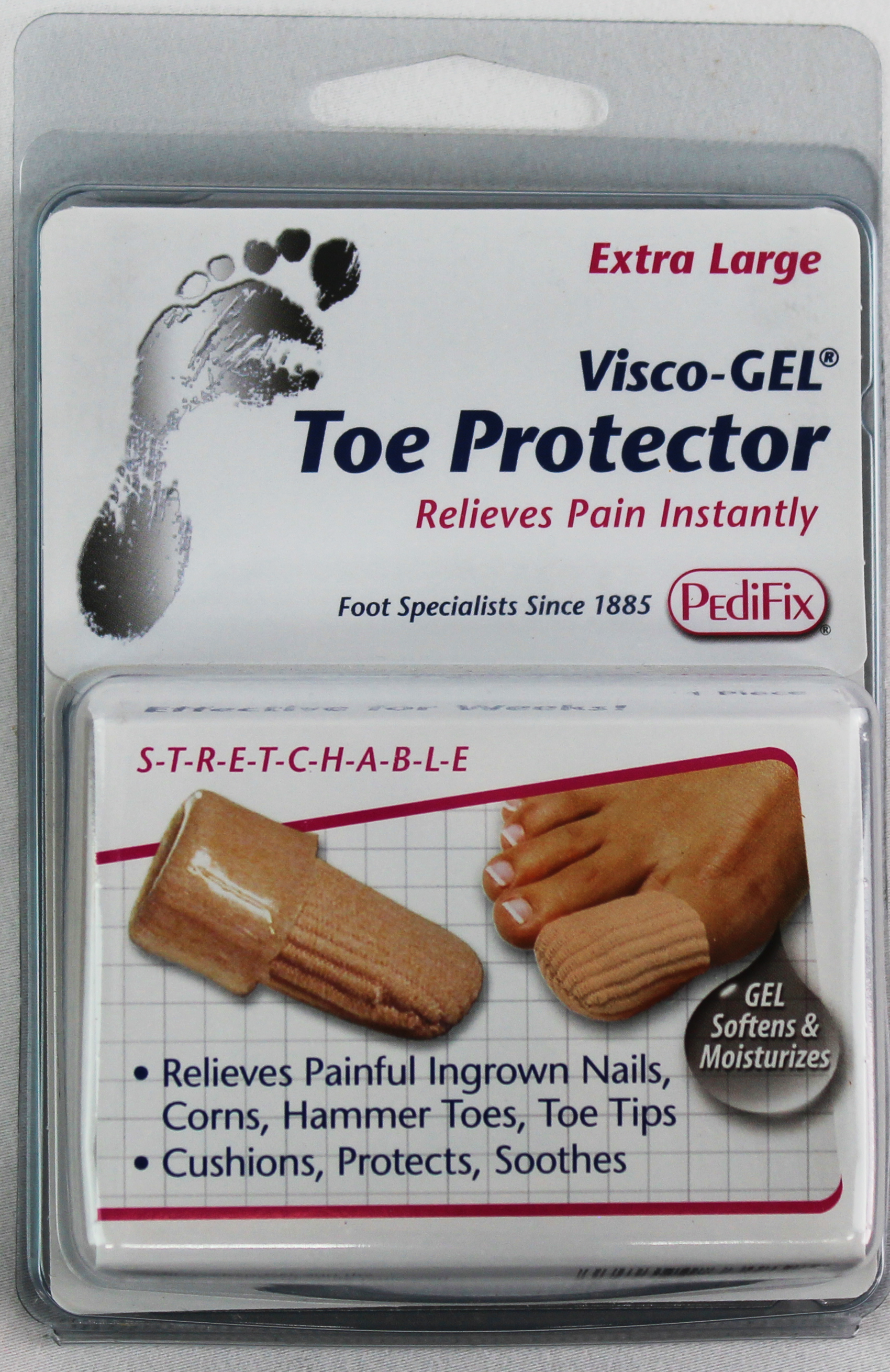 PediFix Visco-GEL Toe Protector – Cushioned Relief for Painful Toes    PEDIFIX