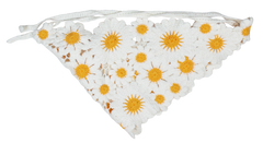 Joia Sunshine Daisy Headscarf – Crochet Floral Hair Scarf    JOIA TRADING CO.