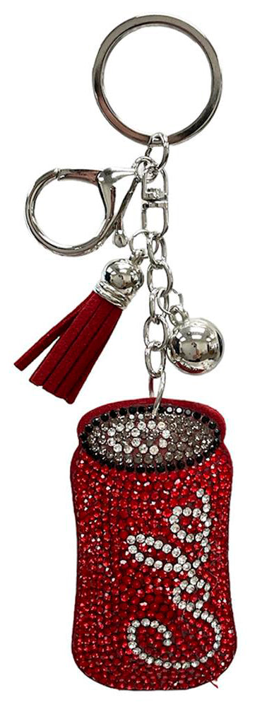 Joia Badazzled Keychains – Rhinestone Tassel Key Chain Accessory    JOIA TRADING CO.