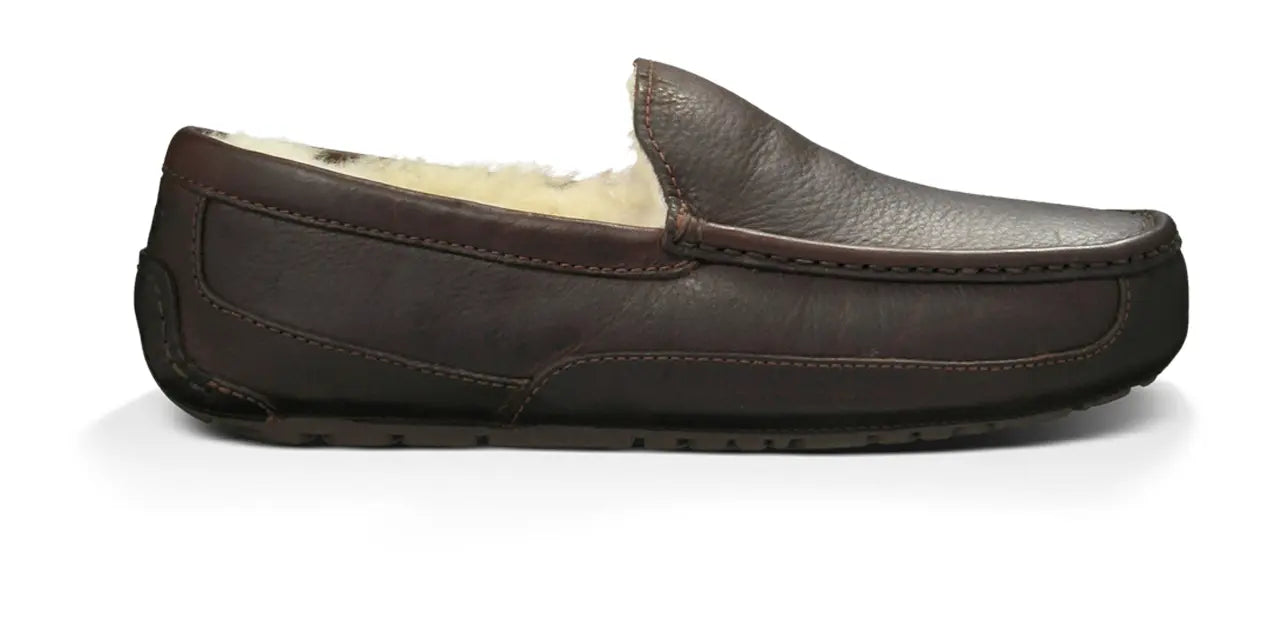 The Men’s UGG Ascot (Leather) Slipper – Timeless Style & Everyday Comfort    UGG