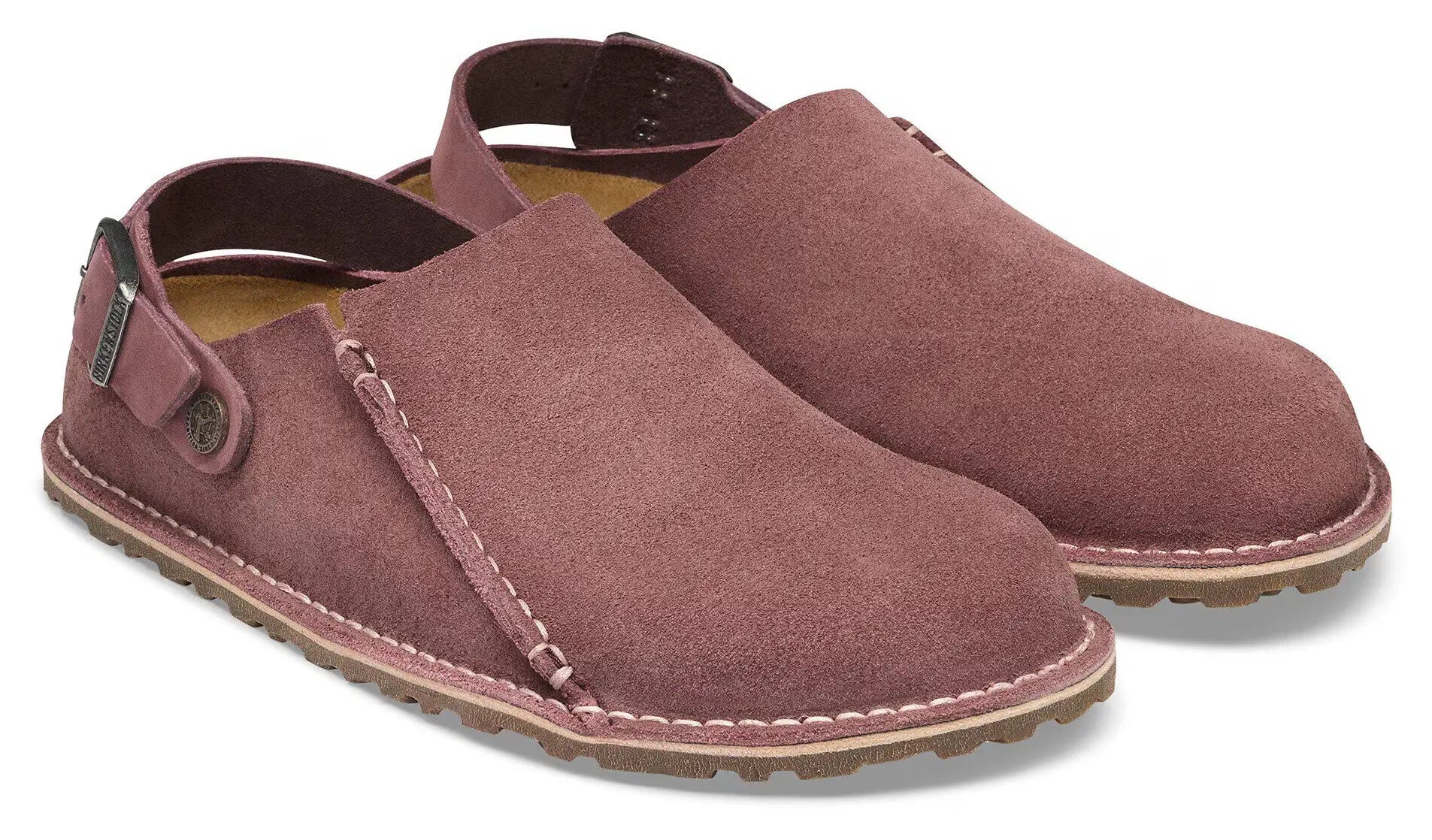 Birkenstock Lutry – Convertible Suede Clogs for All-Day Comfort