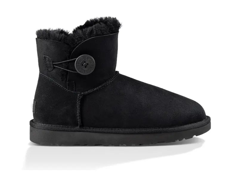 Women’s UGG Mini Bailey Button II – Cozy Sheepskin Boot with Versatile Style    UGG