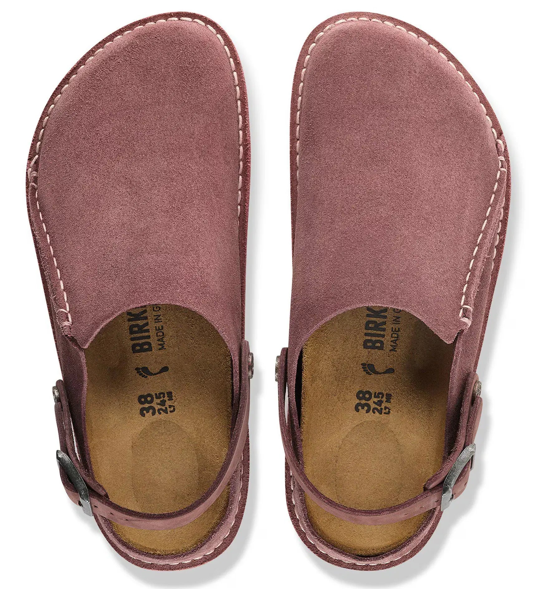 Birkenstock Lutry – Convertible Suede Clogs for All-Day Comfort