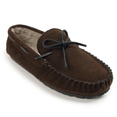 Men’s Minnetonka Taft Moccasin – Cozy, Durable & Built for All-Day Comfort