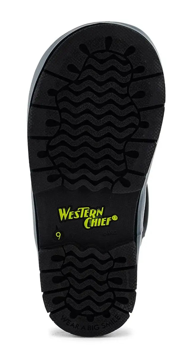 Kid’s Western Chief Frontier Flag Camo Boots – Adventure-Ready Style for Rainy Days  Product variant 