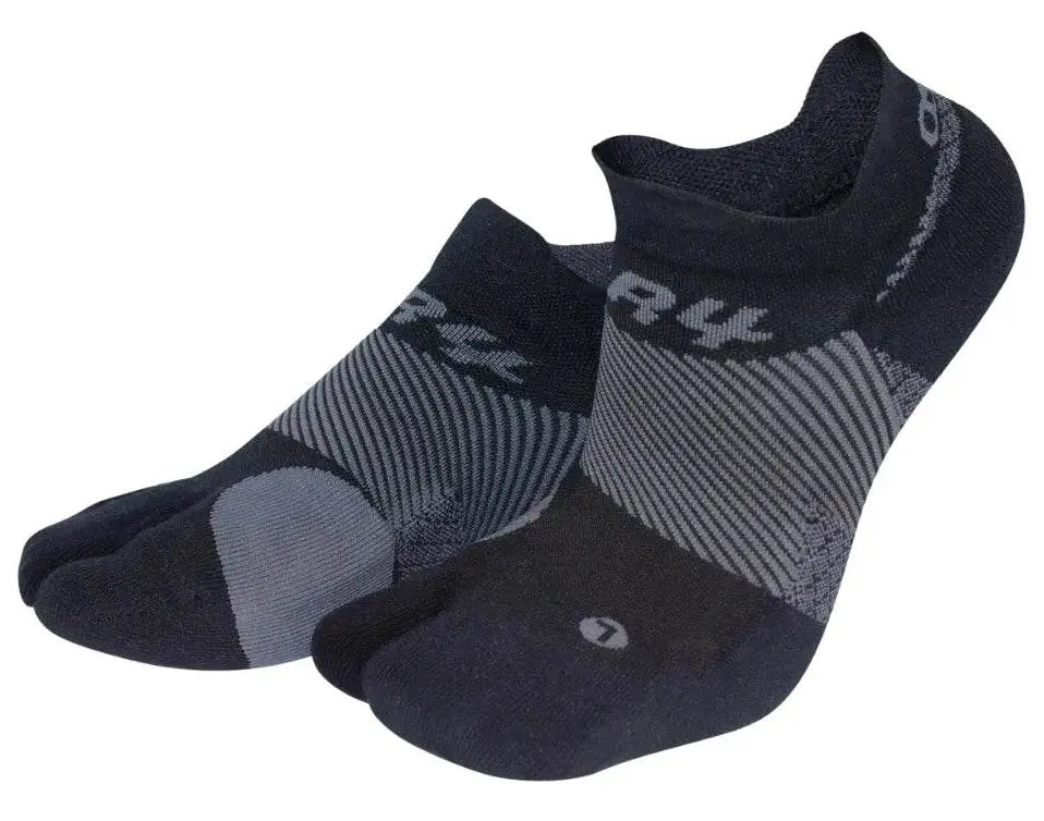 OS1st Bunion Relief Socks – Split-Toe Compression for Pain Relief  BLACK / L  OS1st