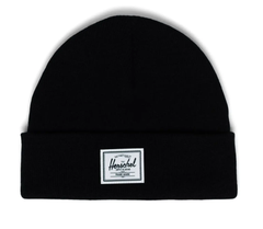 Herschel Elmer Shallow Beanie – Low-Profile Winter Essential  BLACK / OS  HERSCHEL SUPPLY