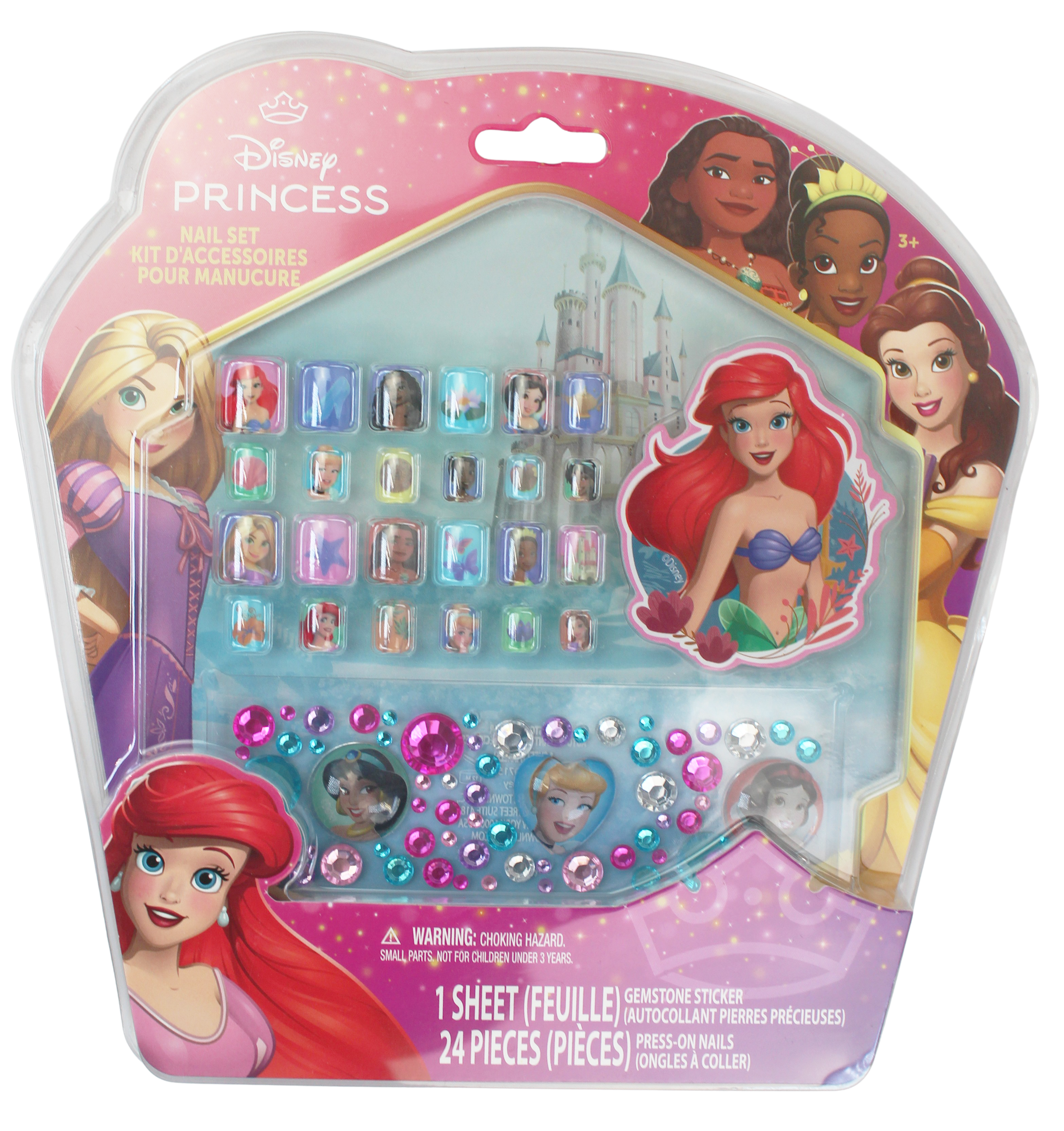 Joia Disney Princess Nail Set – Magical Kids’ Press-On Nails & Gem Stickers    JOIA TRADING CO.