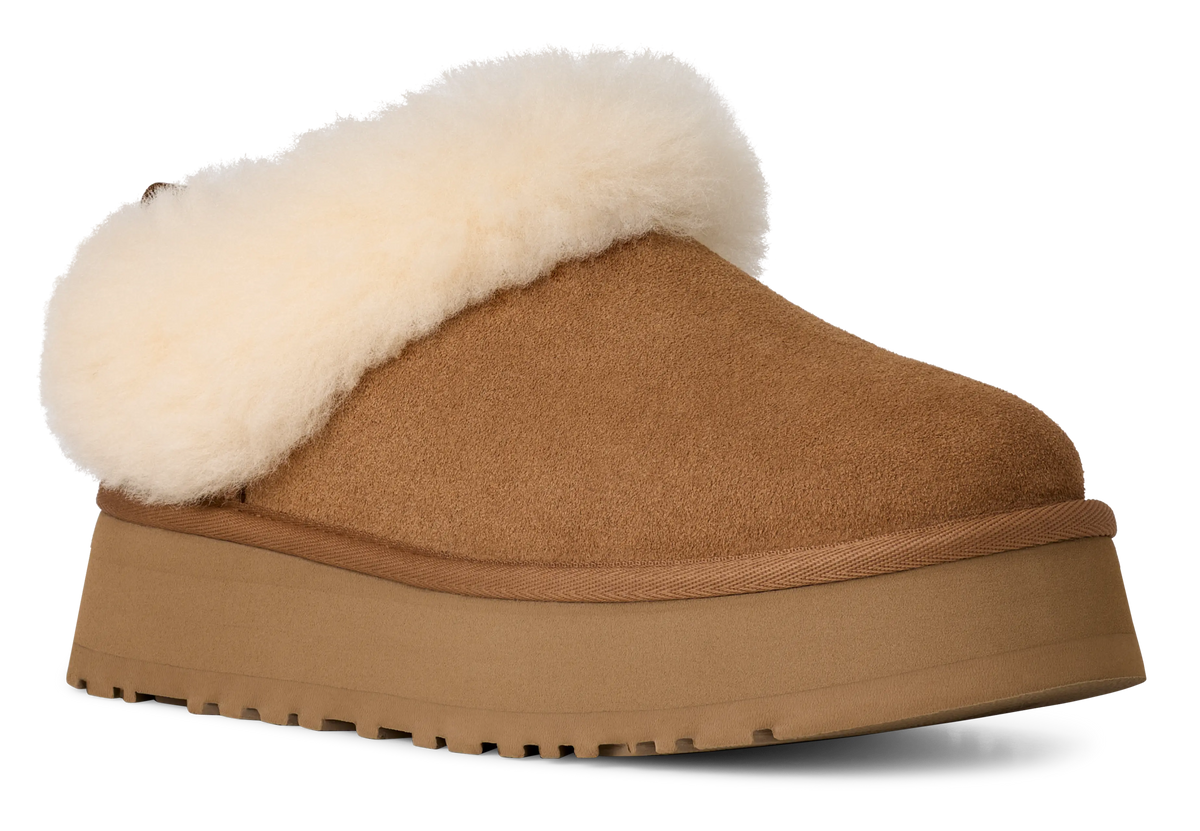 Tazzelle by UGG – Women's Cozy Sheepskin Platform Slippers