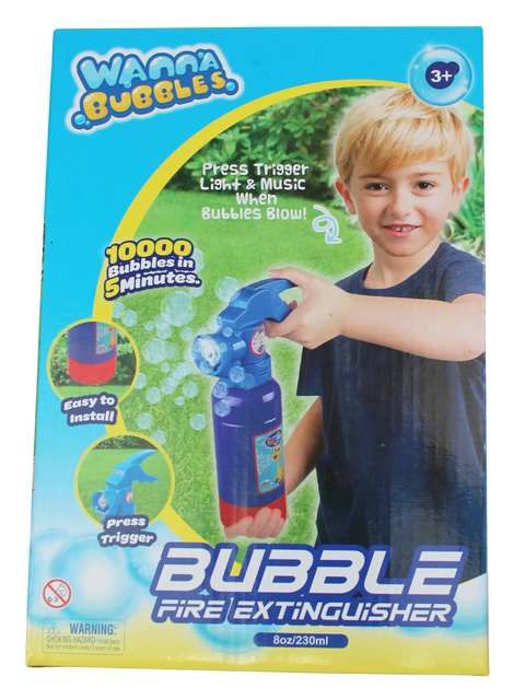 Joia Bubble Fire Extinguisher – Kids Bubble Blaster Toy