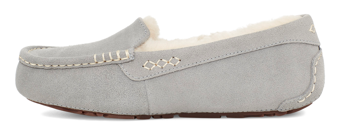 Women's UGG Ansley – Classic Suede Moccasin with Wool Lining    UGG