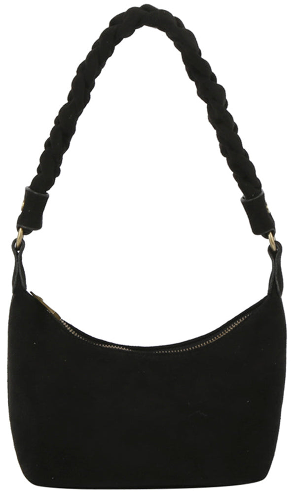 Joia Everly Braided Shoulder Bag – Chic Everyday Handbag    JOIA TRADING CO.