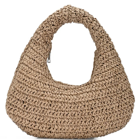 Joia Sunlit Shore Bag – Woven Hobo Beach Style
