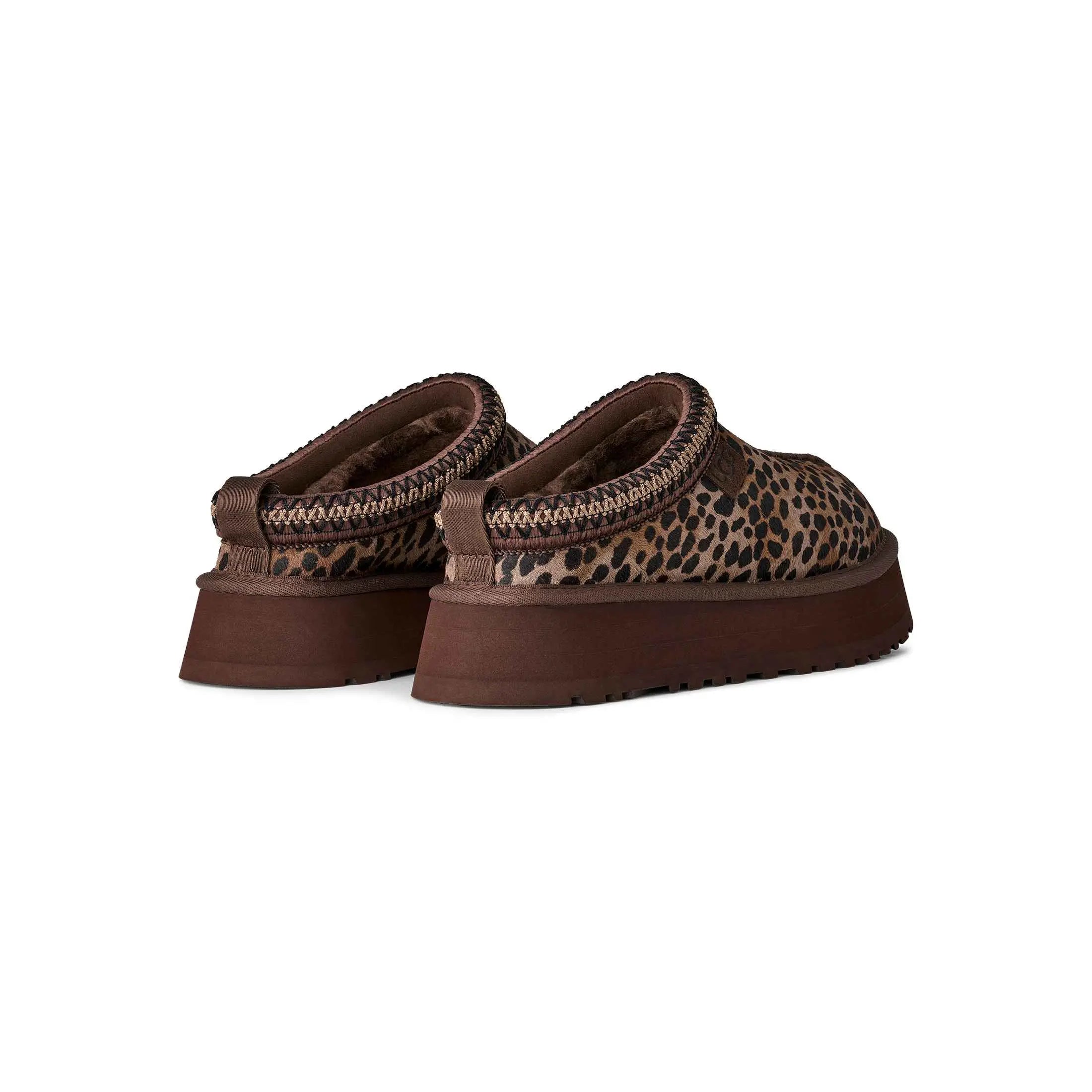 Women's UGG Tazz Caspian – Bold Calf Hair Platform Slipper    UGG