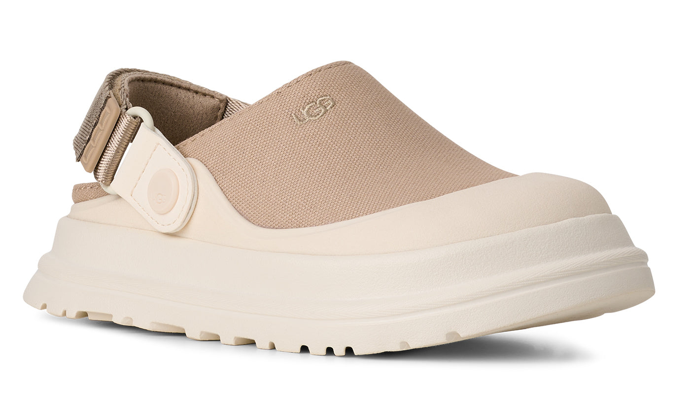 Kid’s UGG GoldenGlow Canvas Clog – Lightweight Summer Shoe