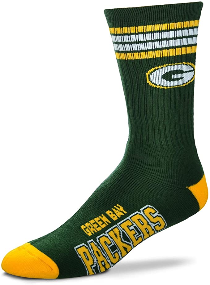 FBF Originals NFL 4 Stripe Deuce Socks – Show Team Pride    FBF ORIGINALS
