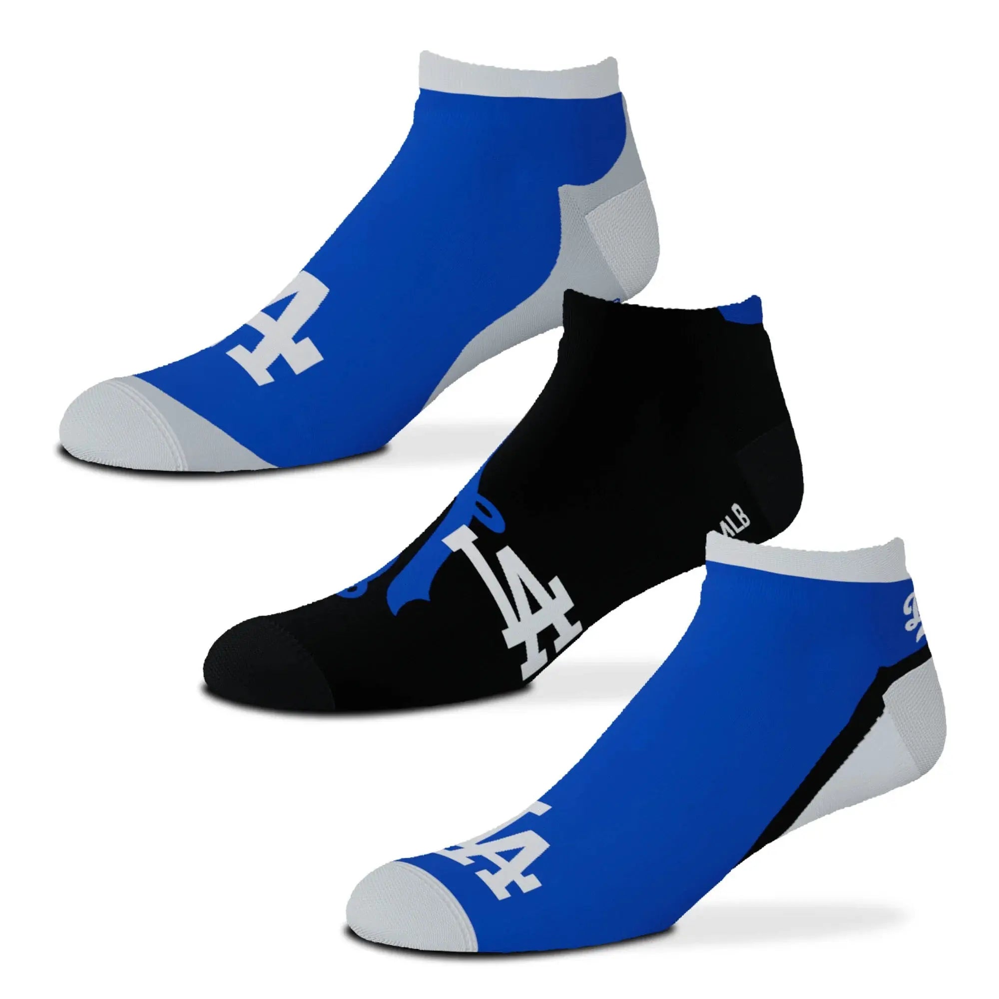FBF Originals MLB Flash 3-Pack Socks – Giants & Dodgers Fan Essentials  LA DODGERS / OSFM  FBF ORIGINALS