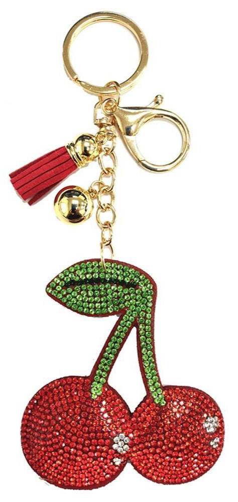 Joia Badazzled Keychains – Rhinestone Tassel Key Chain Accessory    JOIA TRADING CO.
