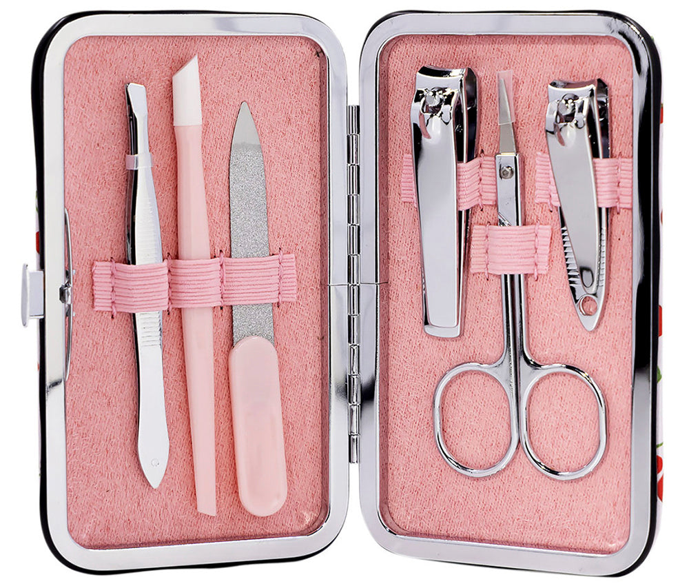 Joia Manicure Set – Portable 7-Piece Nail Care Kit with Travel Case    JOIA TRADING CO.